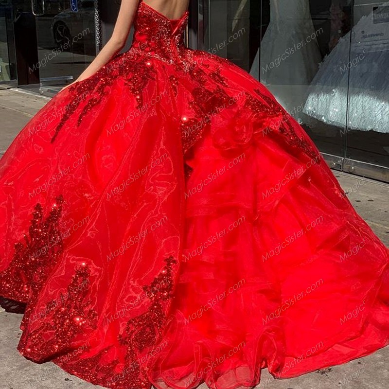 Instock Sequins Quinceanera dresses