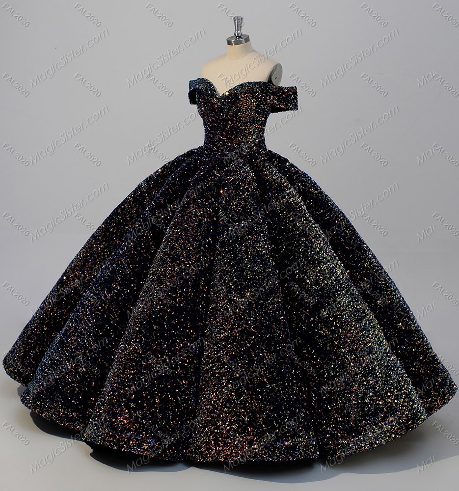 Instock Sequins Quinceanera dresses