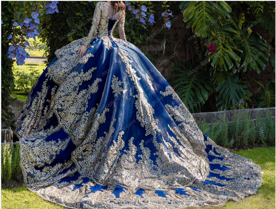 Instock 3D Flowers Quinceanera dresses
