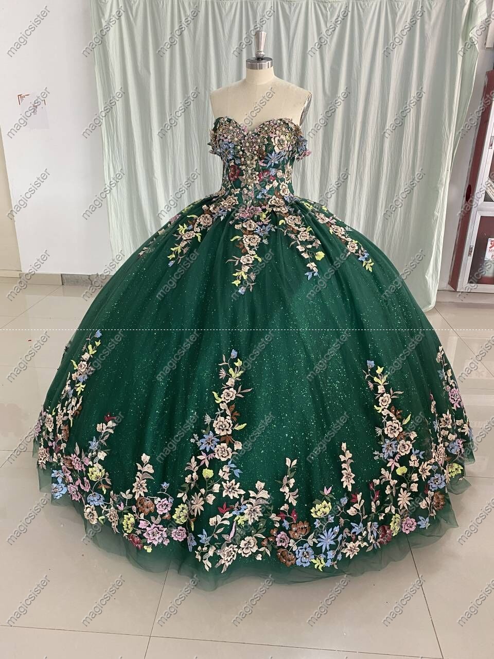 Instock Quninceanera Dress