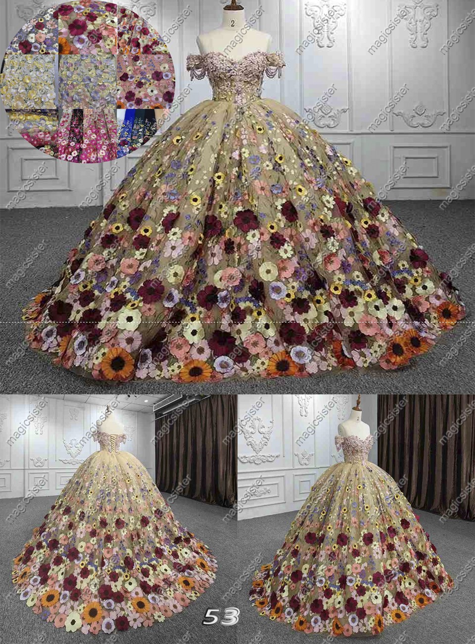 Instock Quninceanera Dress