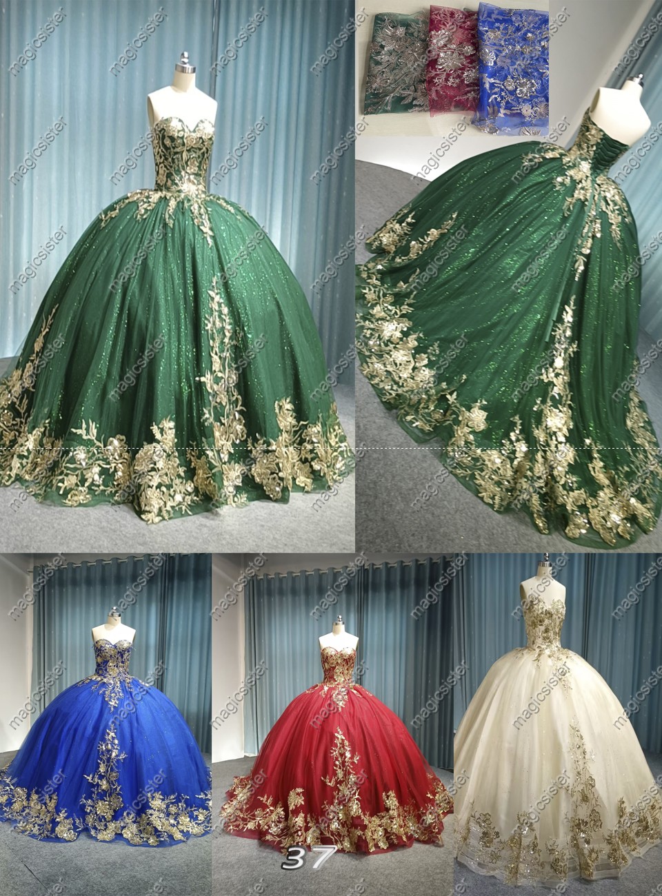 Instock Factory Wholesale Quninceanera Dress