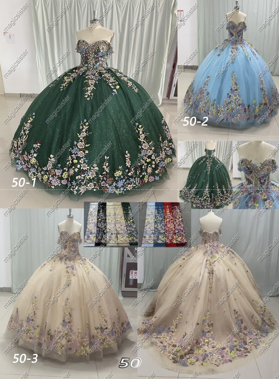 Instock Factory Wholesale Quninceanera Dress
