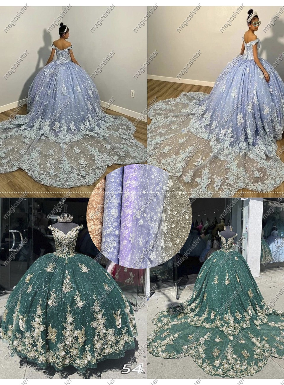 Instock Factory Wholesale Quninceanera Dress