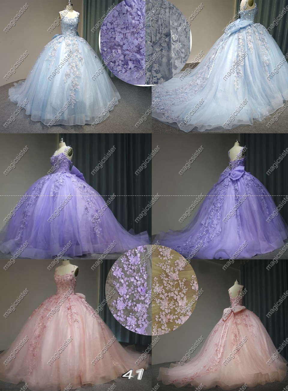 Instock Factory Wholesale Quninceanera Dress