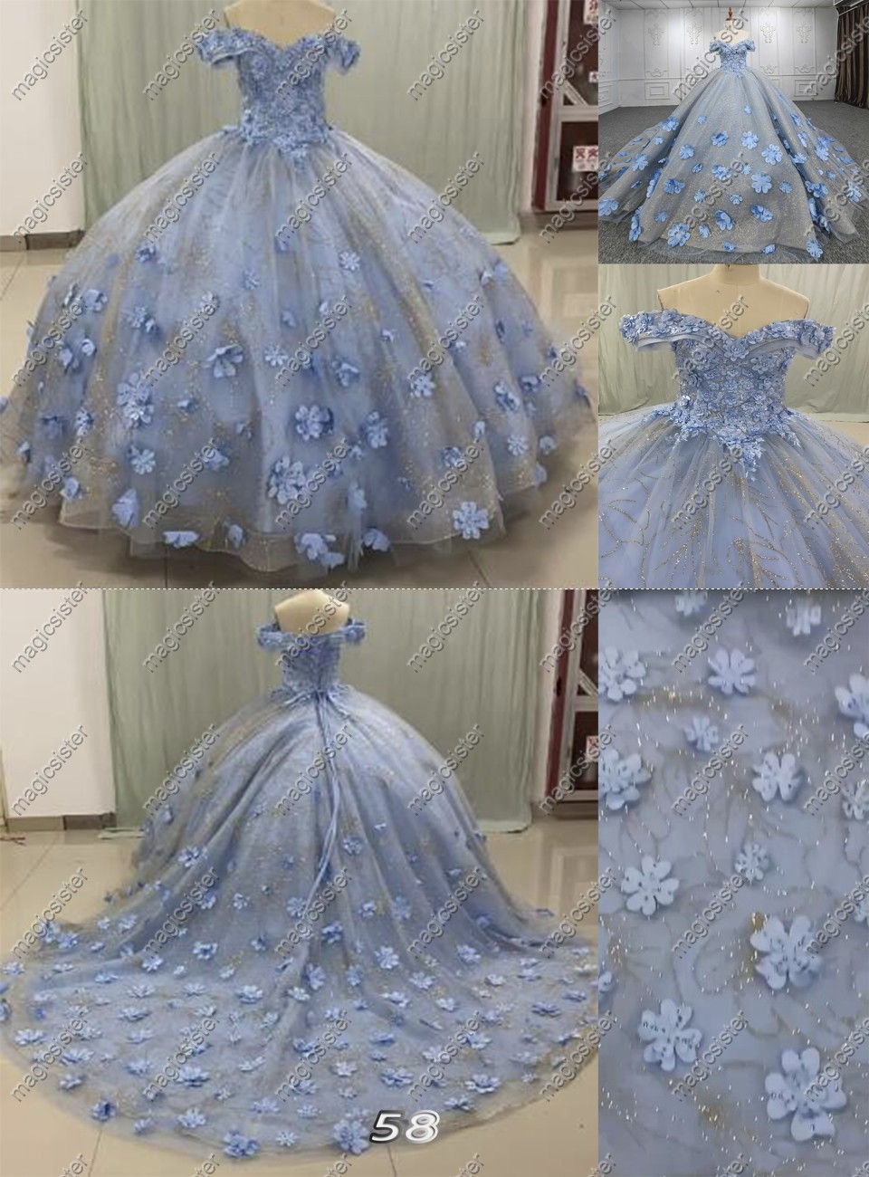 Instock Factory Wholesale Quninceanera Dress