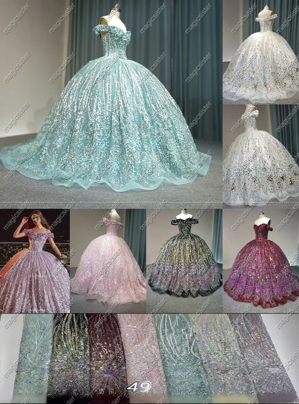 Instock Factory Wholesale Quninceanera Dress