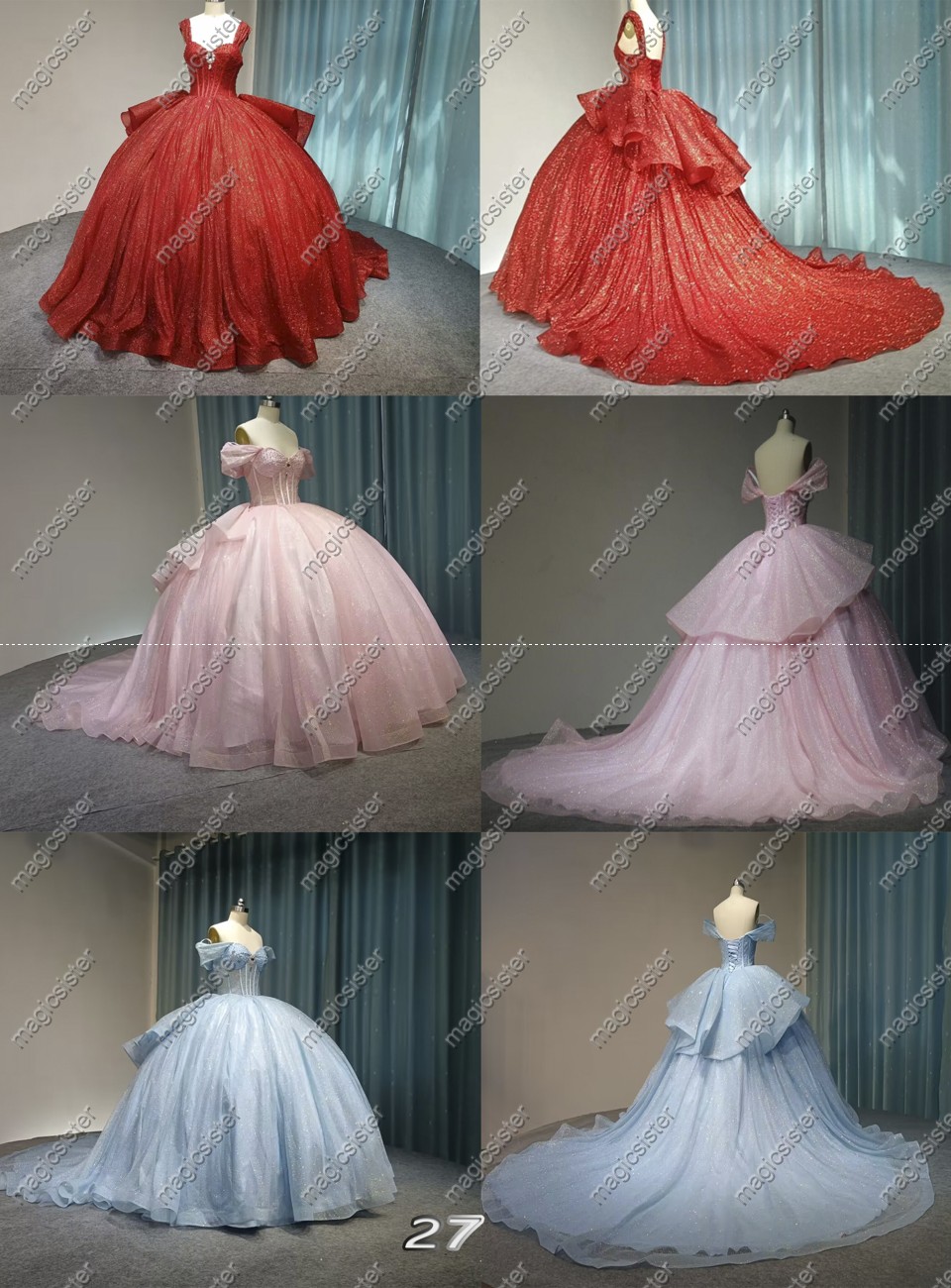 Instock Factory Wholesale Quninceanera Dress