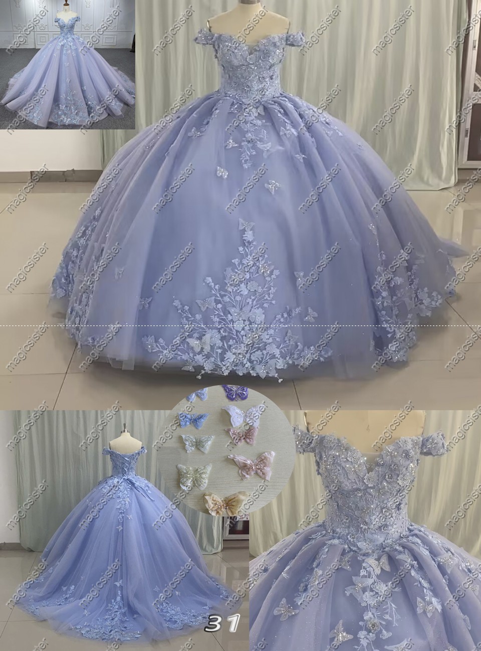 Instock Factory Wholesale Quninceanera Dress