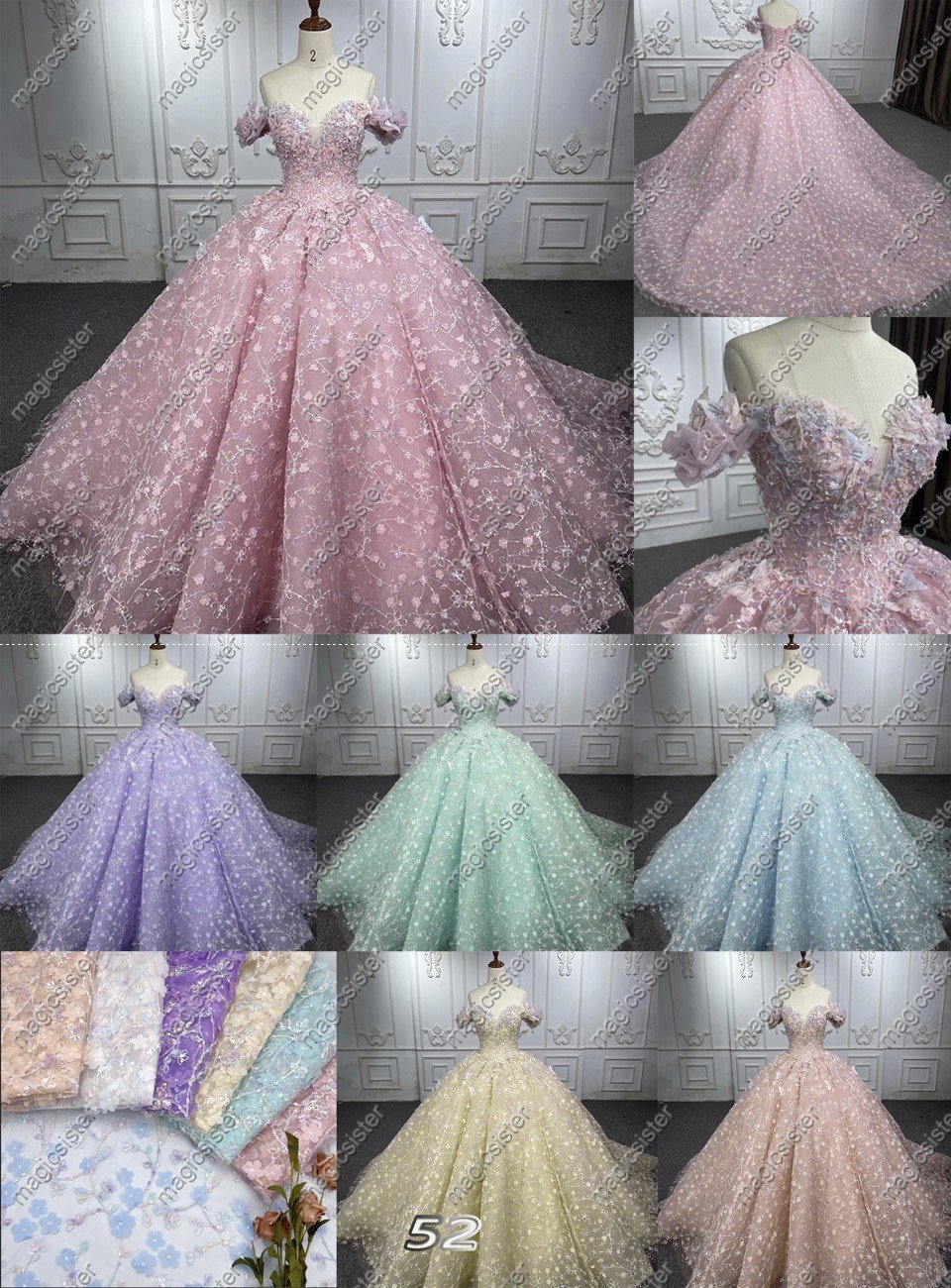 Instock Factory Wholesale Quninceanera Dress