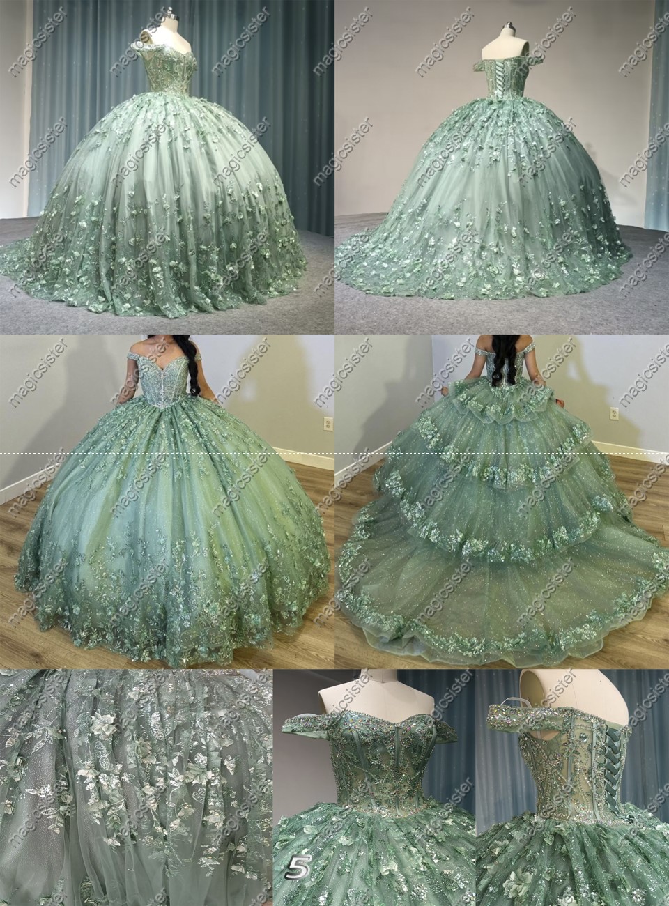 Instock Factory Wholesale Quninceanera Dress