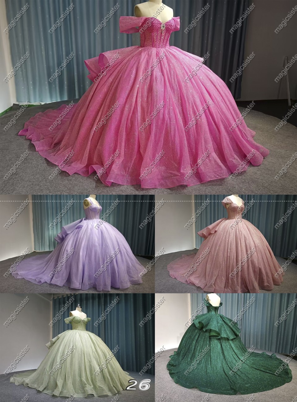 Instock Factory Wholesale Quninceanera Dress