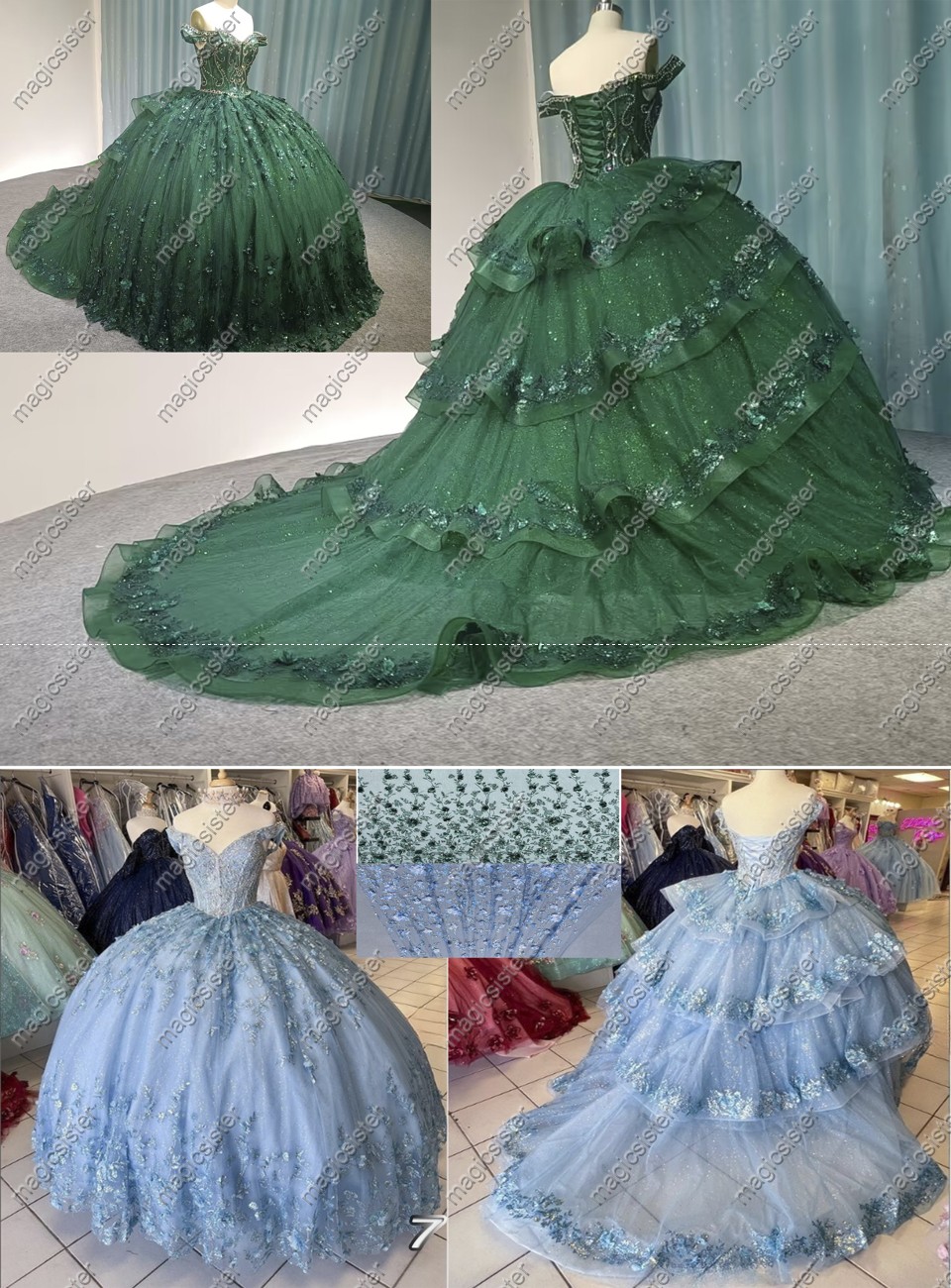 Instock Factory Wholesale Quninceanera Dress
