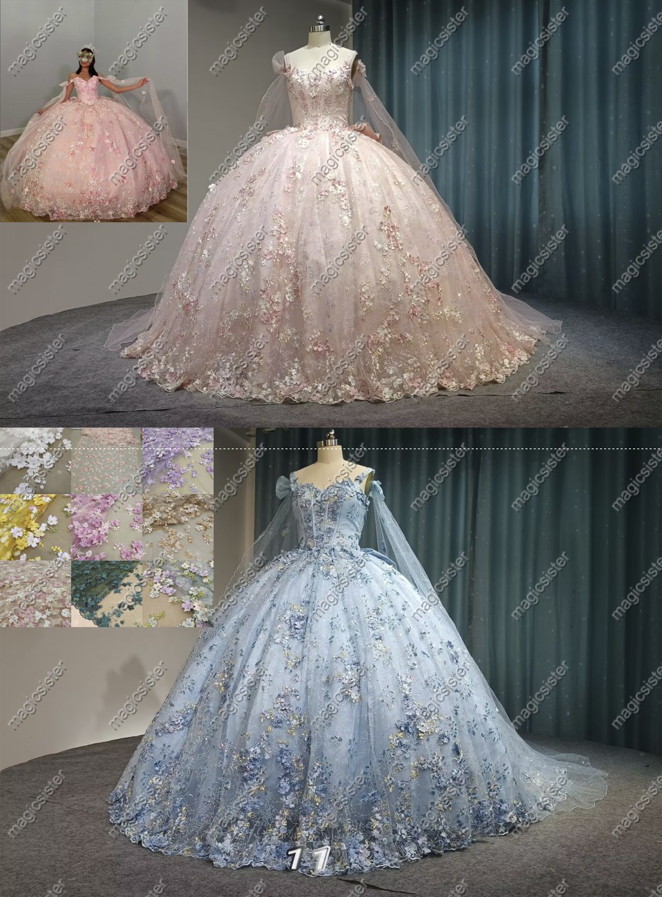 Instock Factory Wholesale Quninceanera Dress