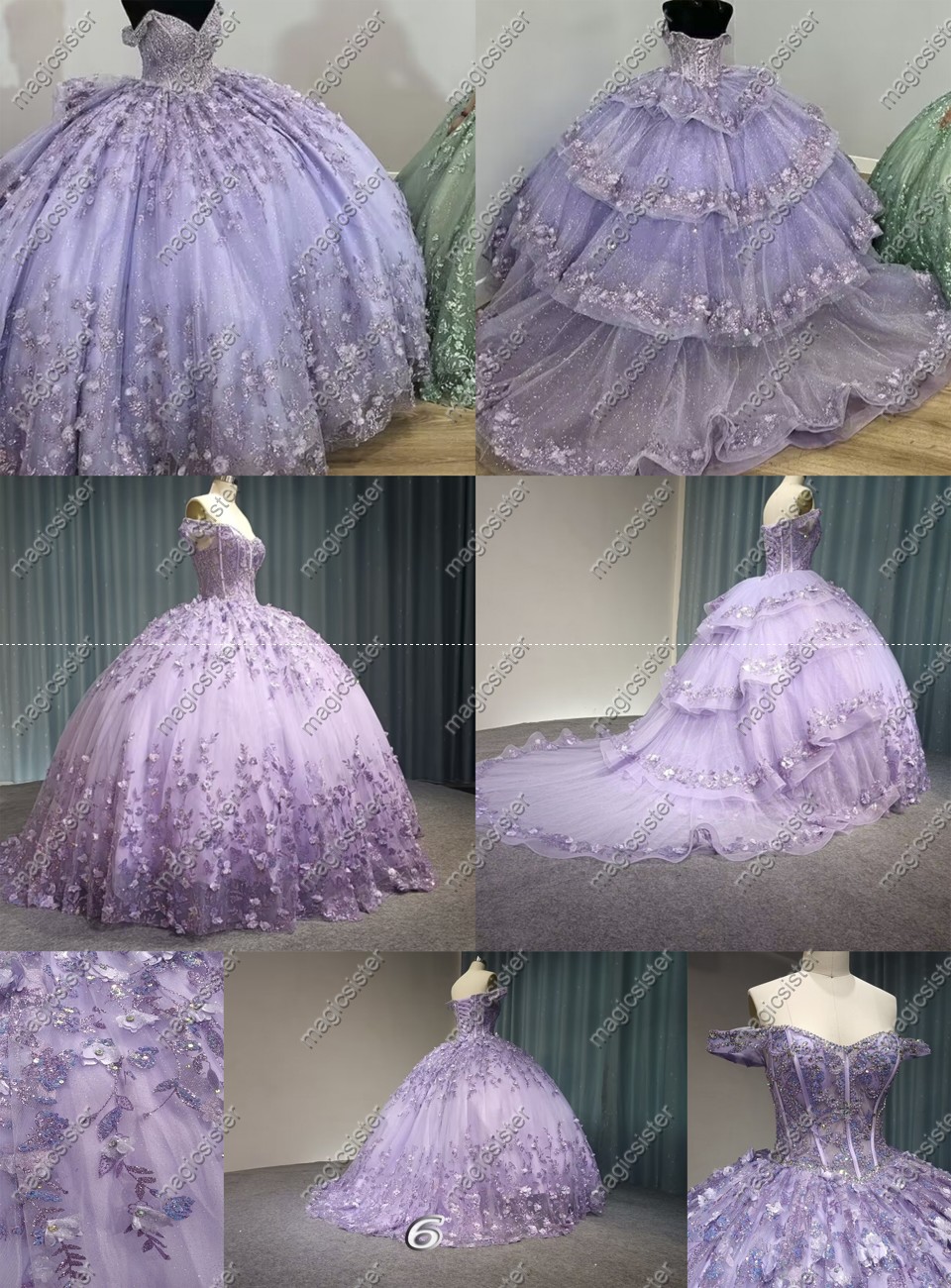 Instock Factory Wholesale Quninceanera Dress