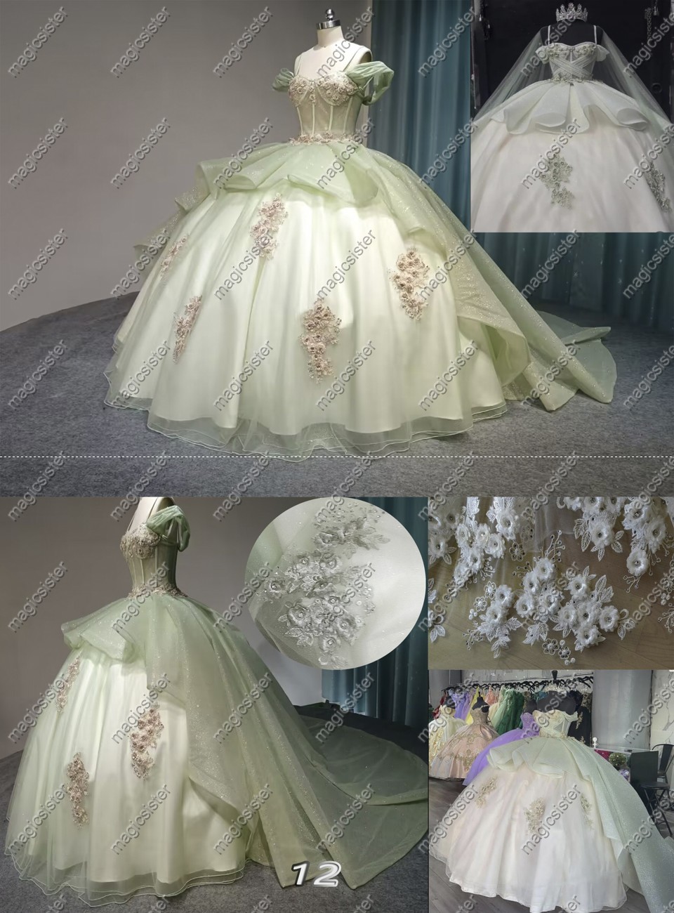 Instock Factory Wholesale Quninceanera Dress