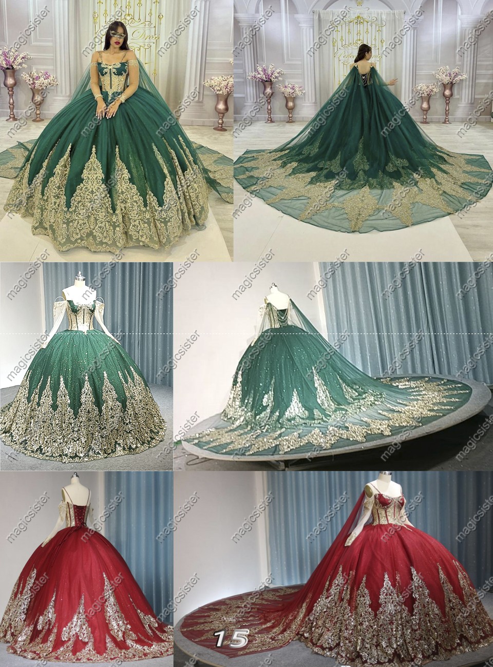 Instock Factory Wholesale Quninceanera Dress