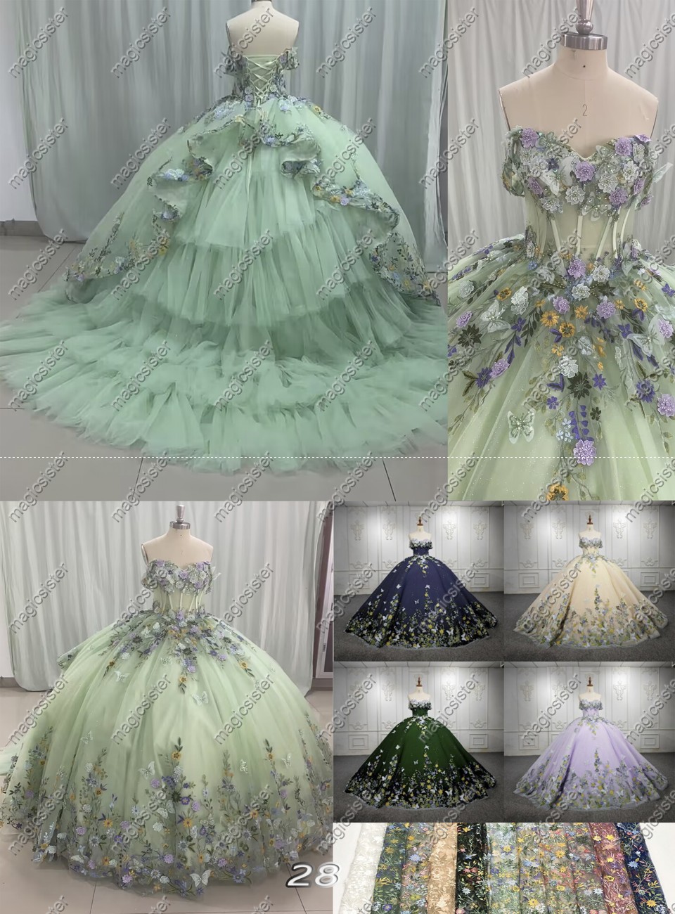 Instock Factory Wholesale Quninceanera Dress