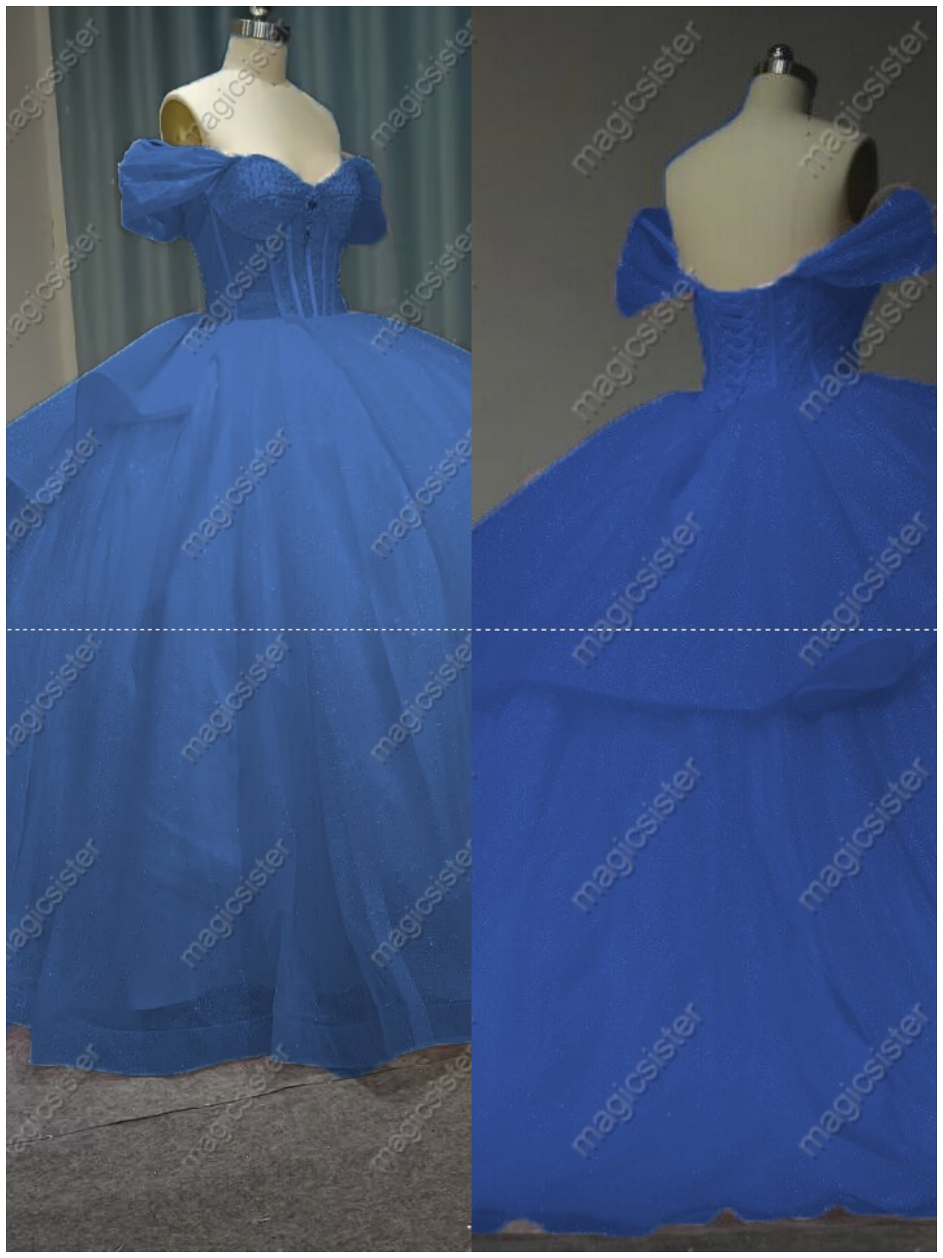 Superhot Unique Factory Wholesale Glitter Quinceanera Dresses