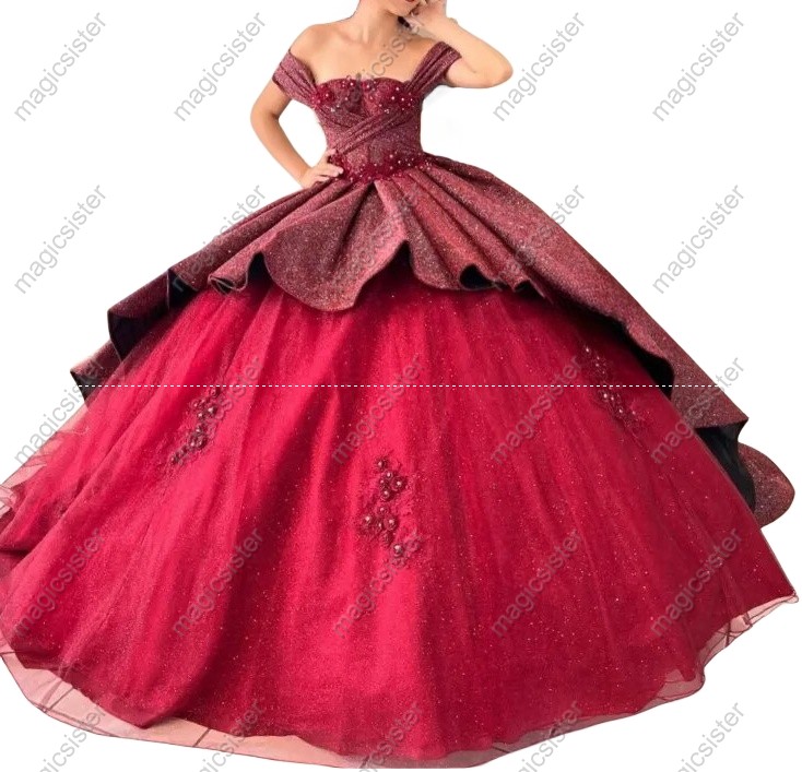 Gorgeous Glitter Factory Wholesale Quinceanera Dress