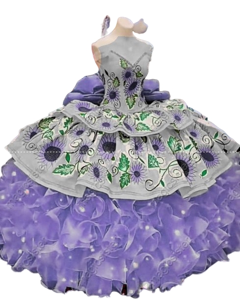 Hot Selling Factory Wholesale Sunflower Quinceanera Dress