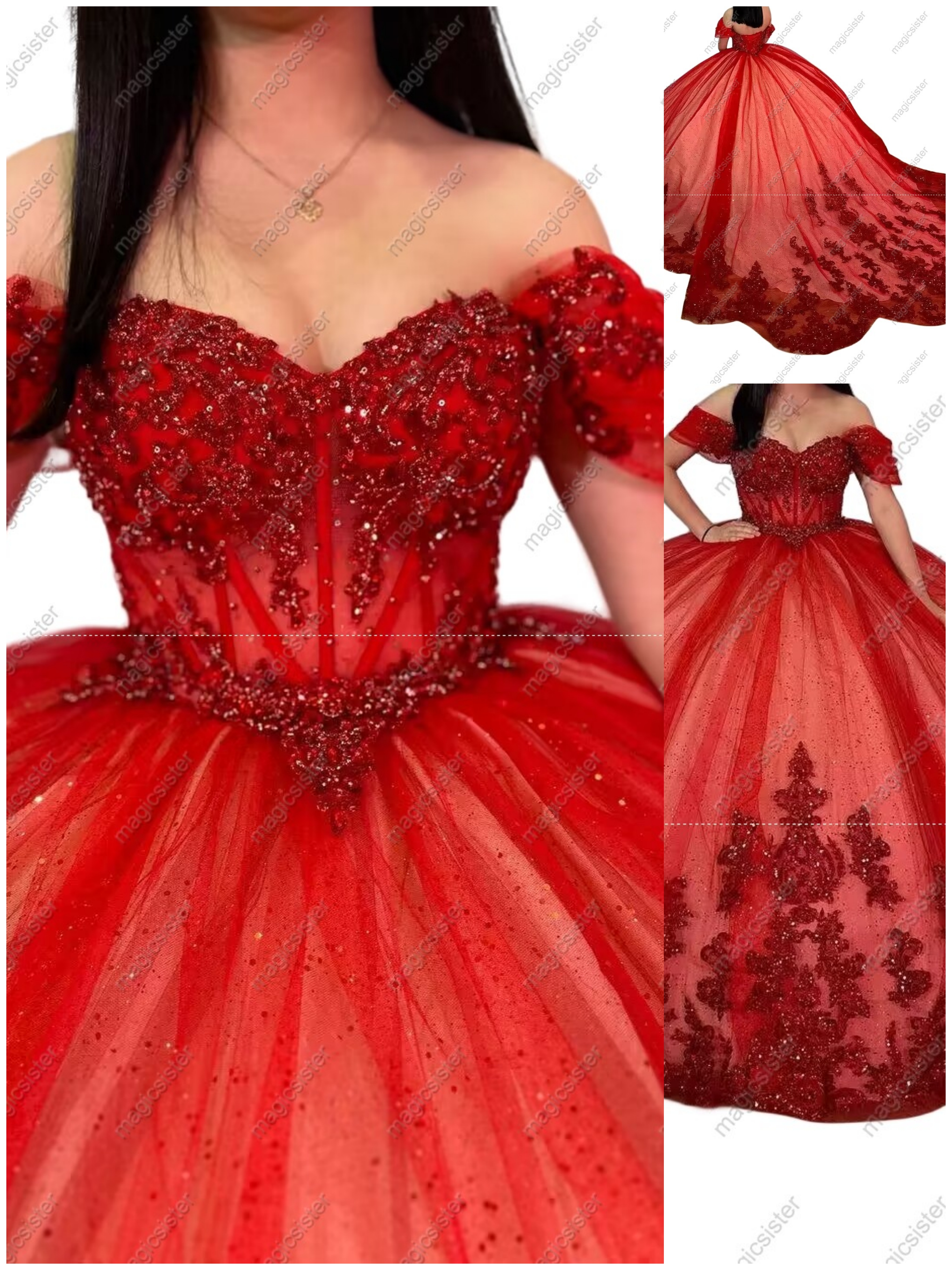 Instock Factory Wholesale Superhot Quinceanera dresses