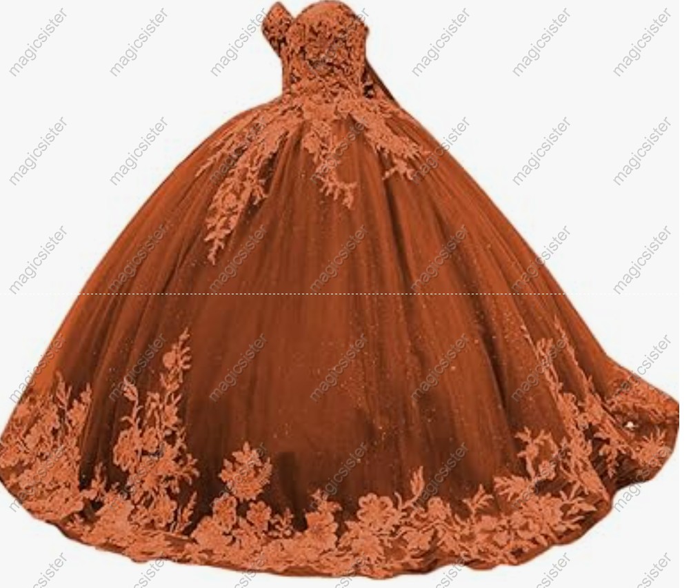 Factory Wholesale Fashionable Sequins Quinceanera Dress