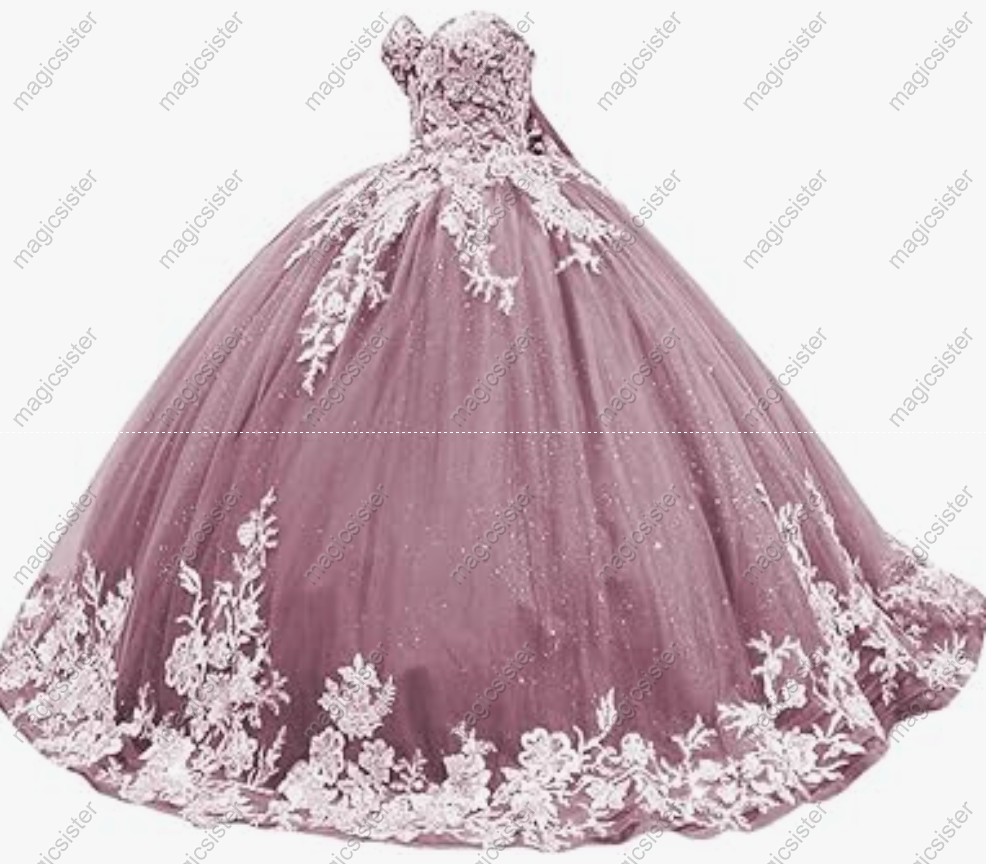 Factory Wholesale Fashionable Sequins Quinceanera Dress