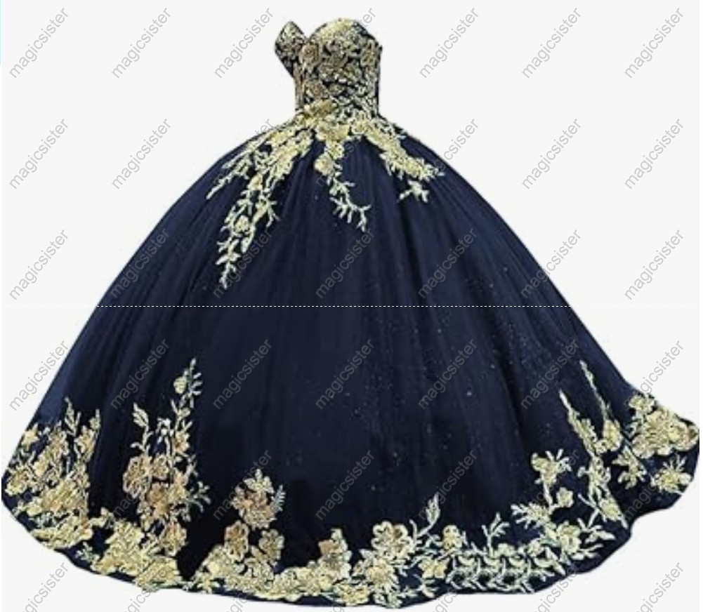 Factory Wholesale Fashionable Sequins Quinceanera Dress