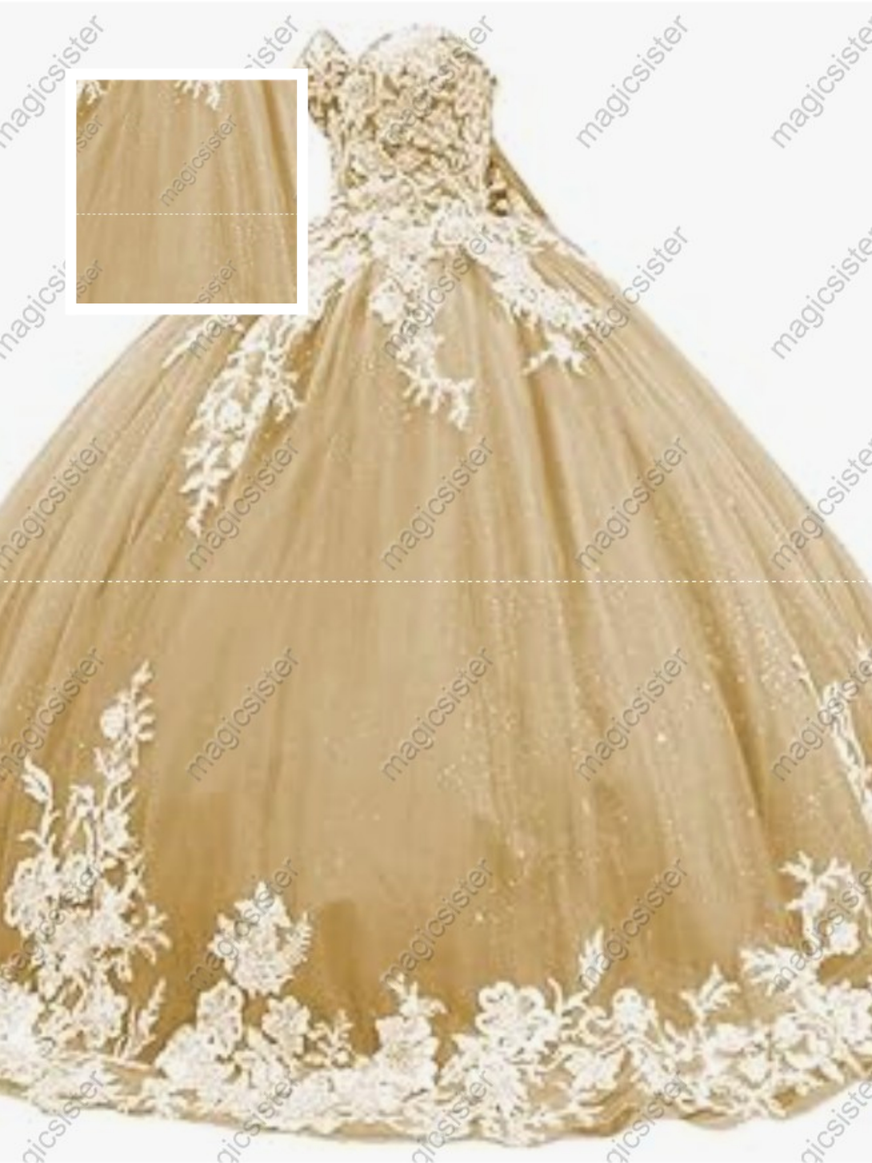 Factory Wholesale Fashionable Sequins Quinceanera Dress
