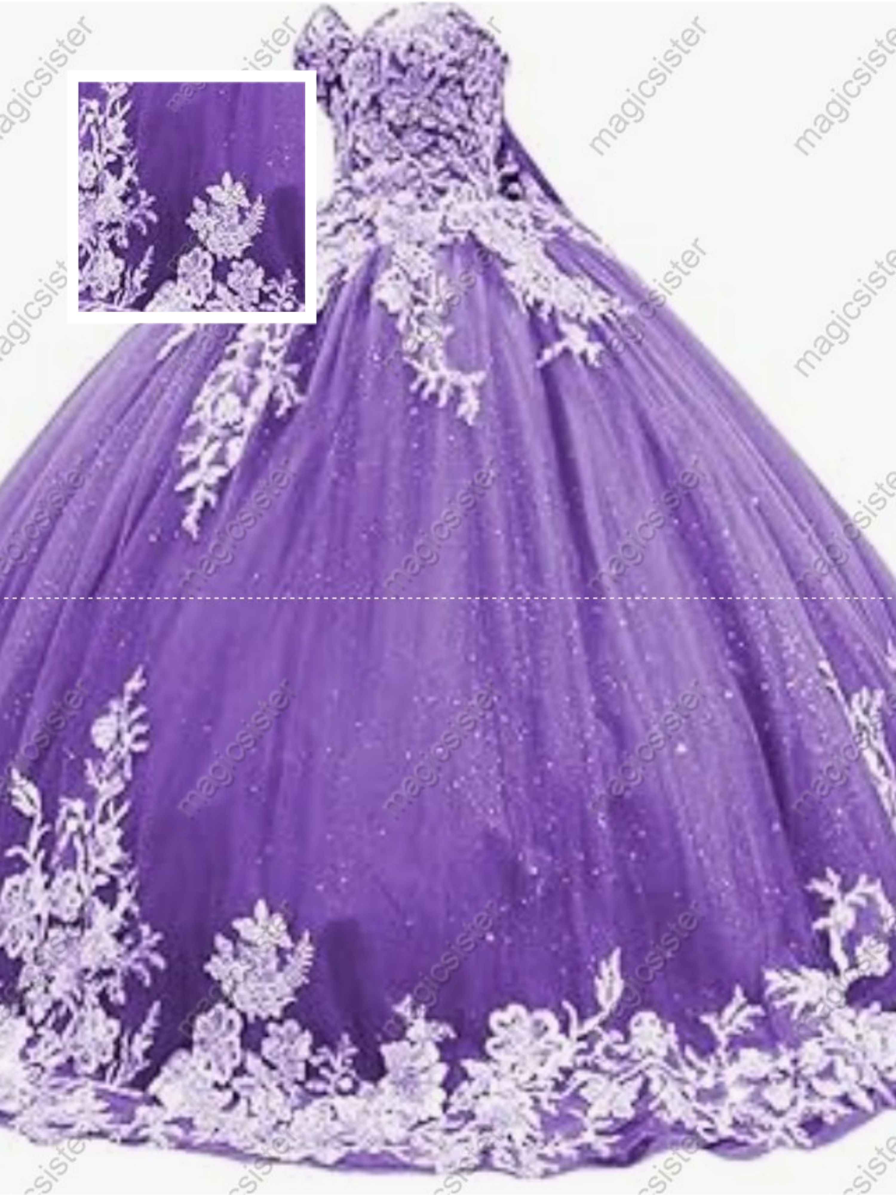 Factory Wholesale Fashionable Sequins Quinceanera Dress
