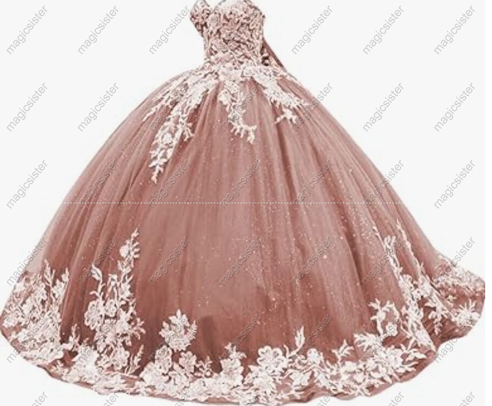 Factory Wholesale Fashionable Sequins Quinceanera Dress
