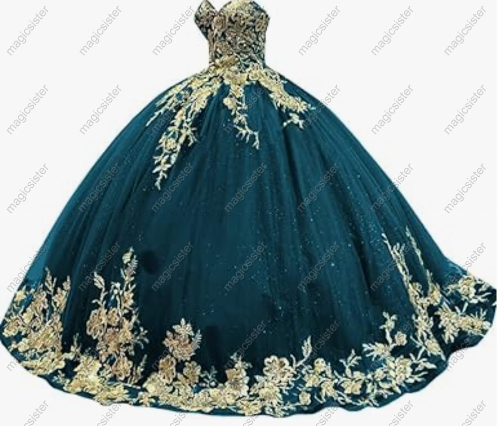 Factory Wholesale Fashionable Sequins Quinceanera Dress