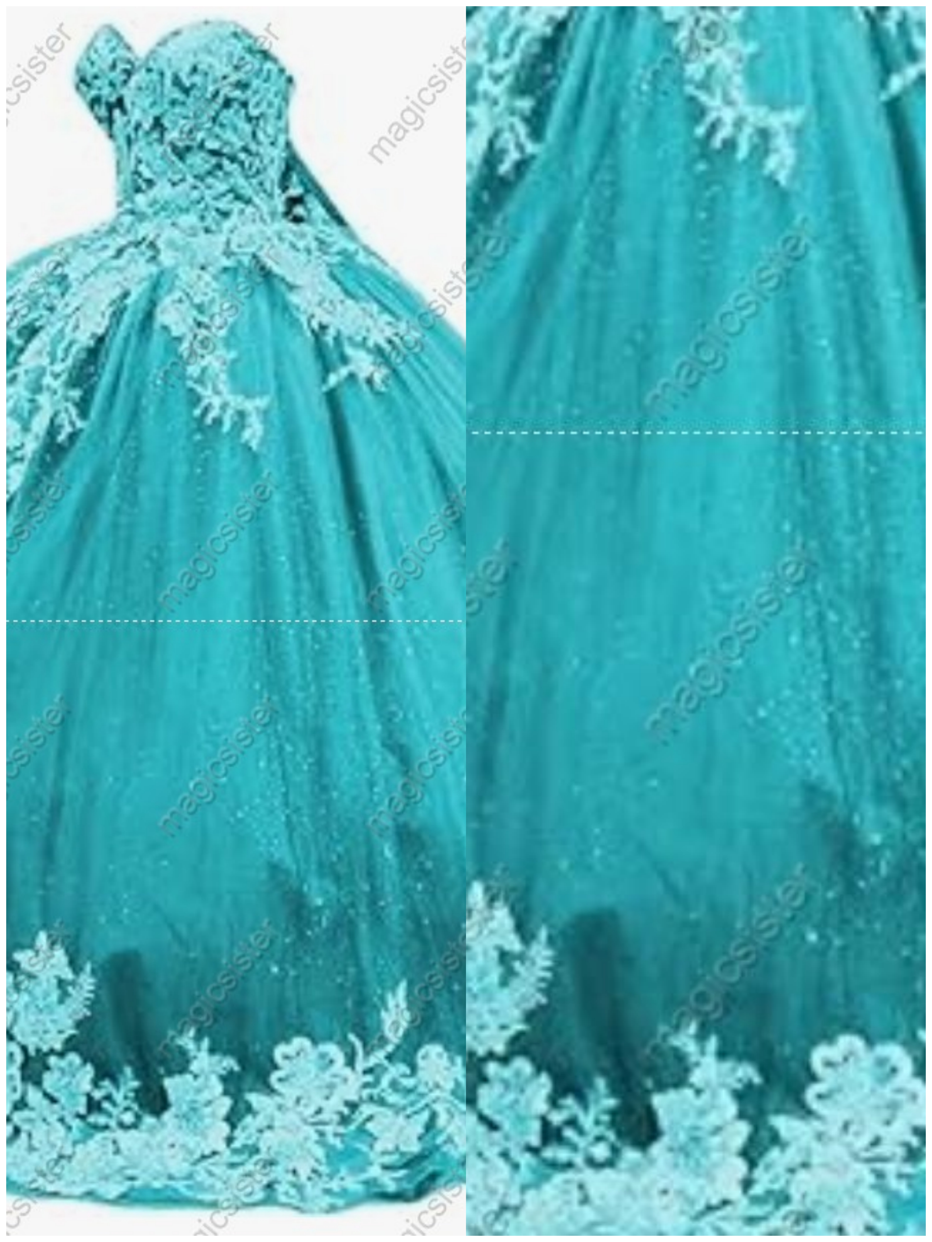 Factory Wholesale Fashionable Sequins Quinceanera Dress
