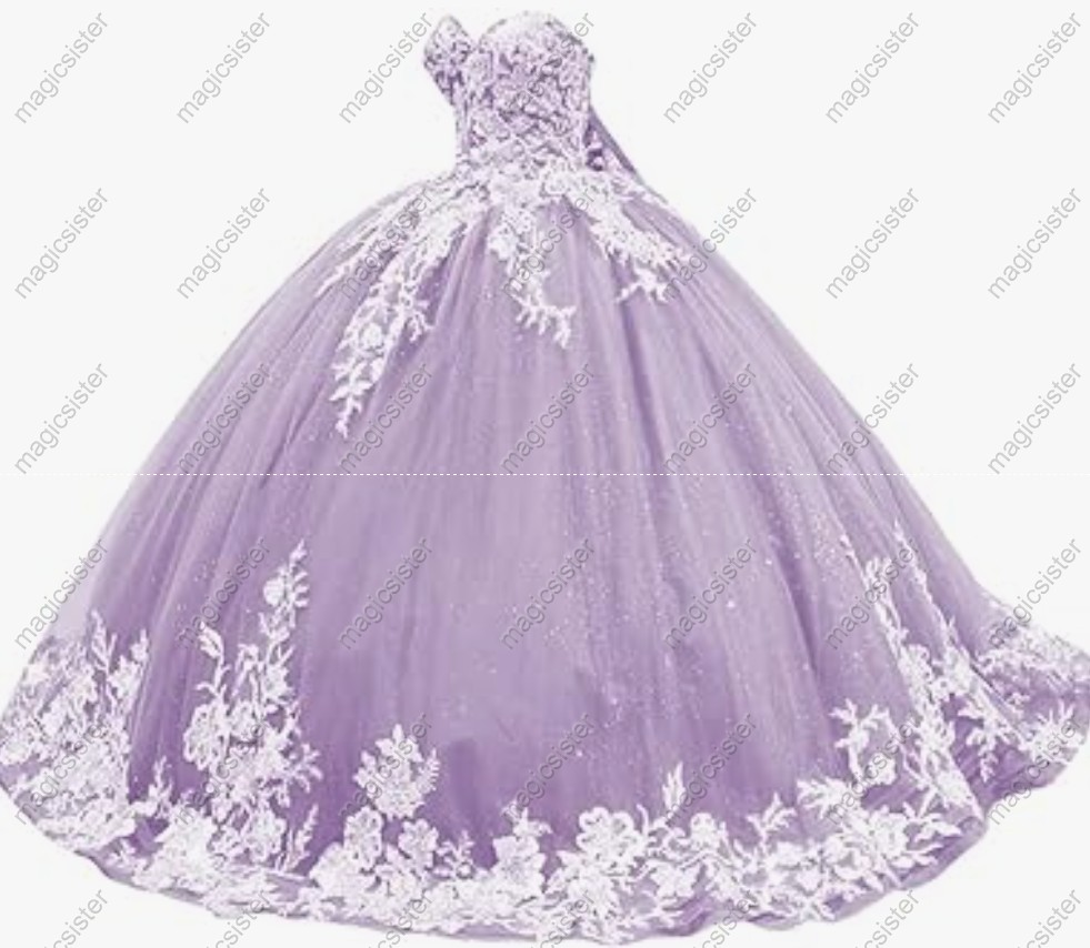 Factory Wholesale Fashionable Sequins Quinceanera Dress