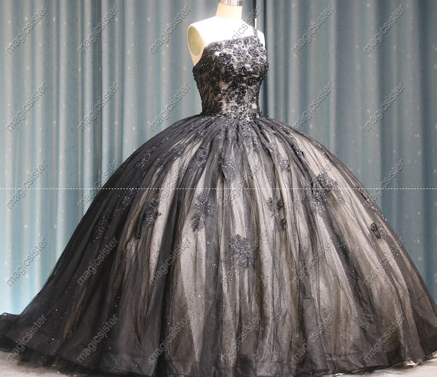 Instock Appliques Quinceanera Dress