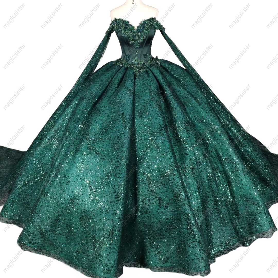Topselling Emerald Green Quinceanera Dress
