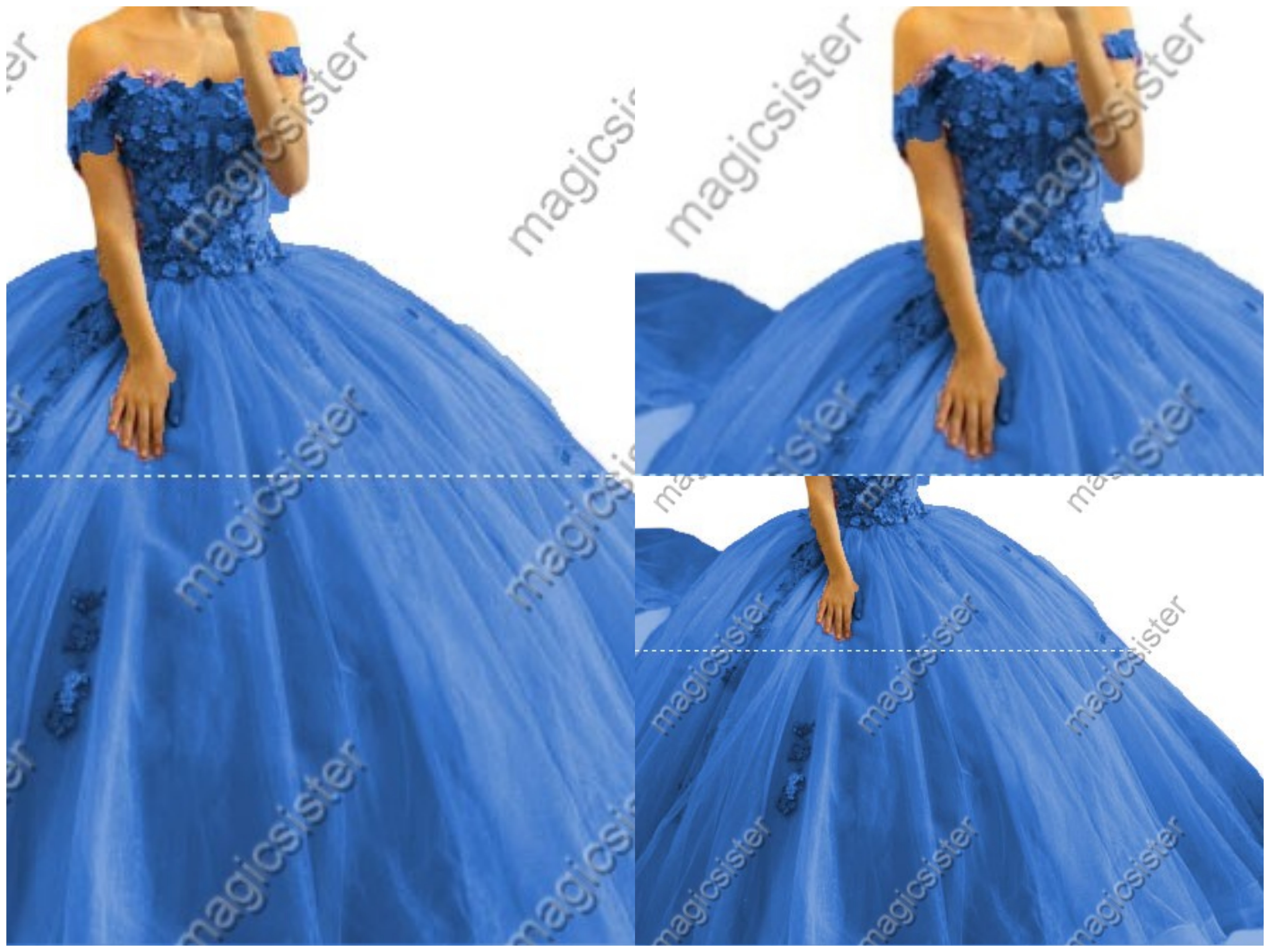 Elegant Princes Sweet Quinceanera Dresses Ball Gown Floral Lace Luxury Prom Dress