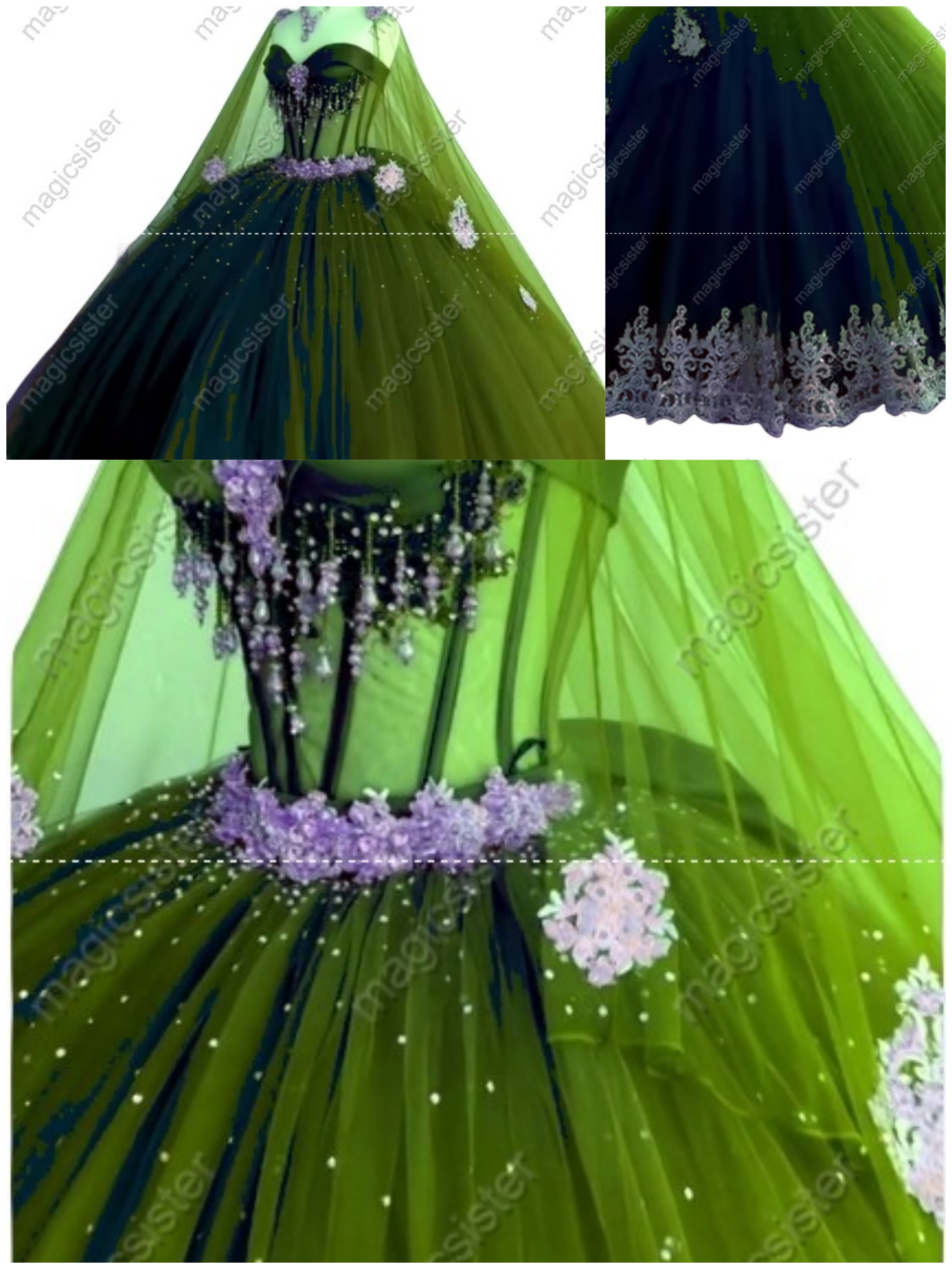 Factory Wholesale Hotselling Customed Make Quinceanera Dress