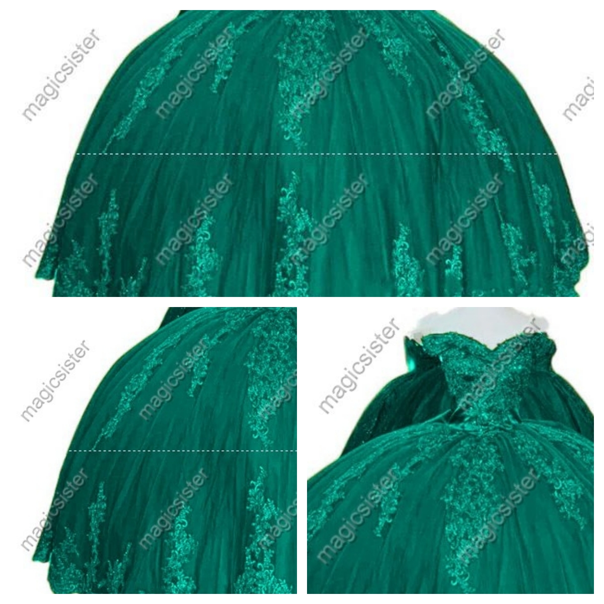 Off-the-Shoulder Bar Mitzvah Dress Tulle Appliqué Beaded Gala Strappy Tank Top