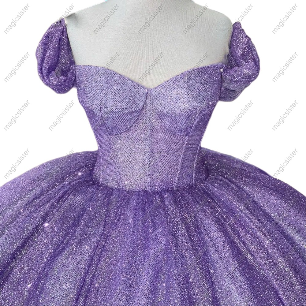 Unique Factory Wholesale Glitter Quinceanera Dresses