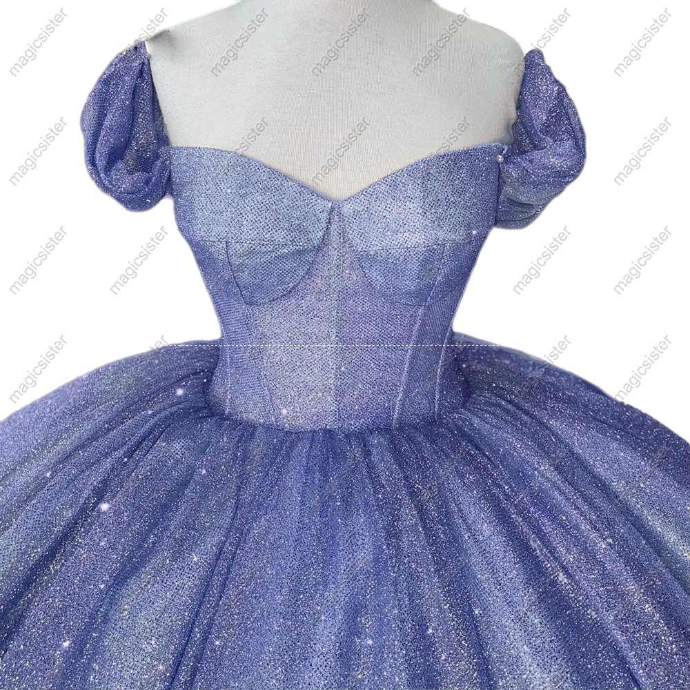 Unique Factory Wholesale Glitter Quinceanera Dresses