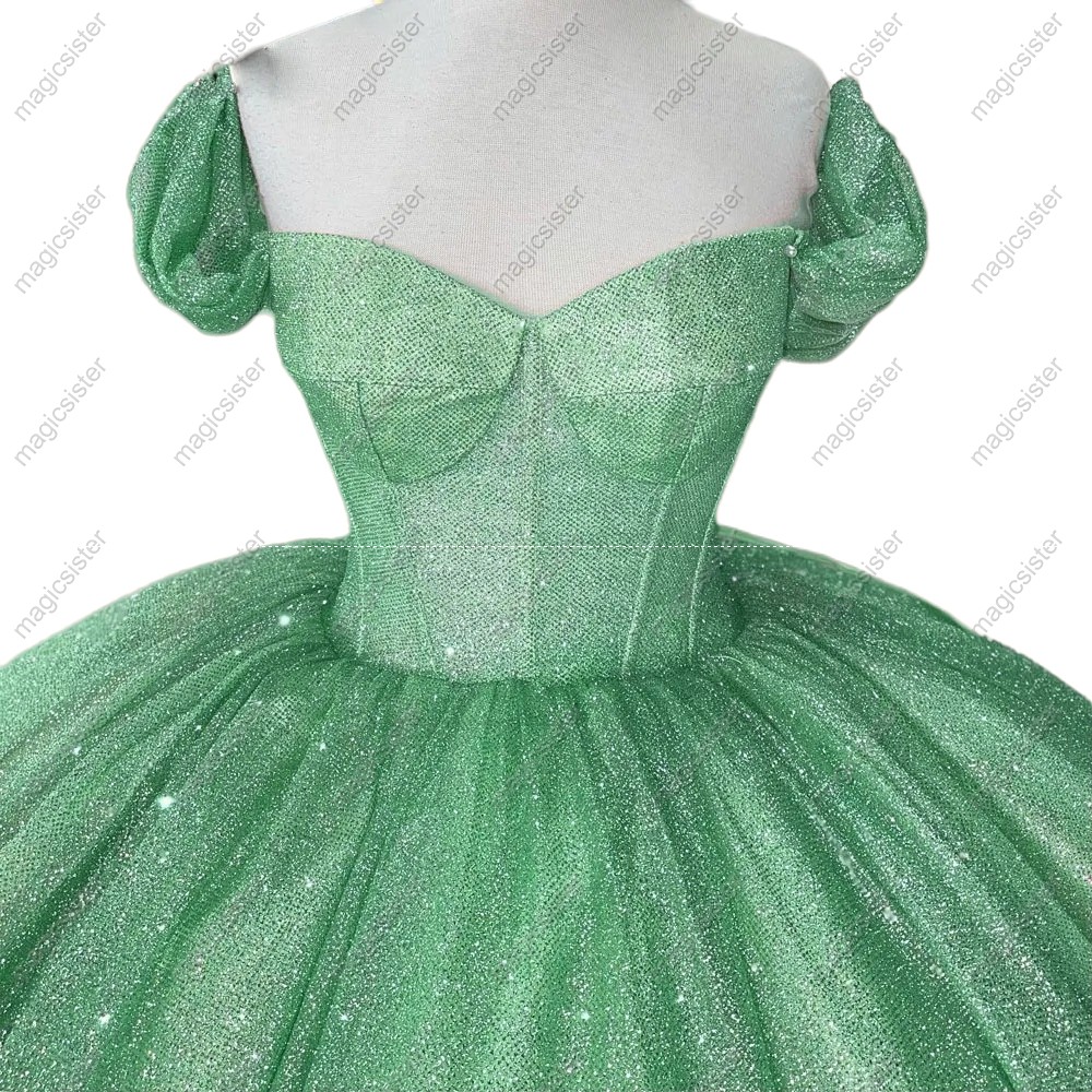 Unique Factory Wholesale Glitter Quinceanera Dresses