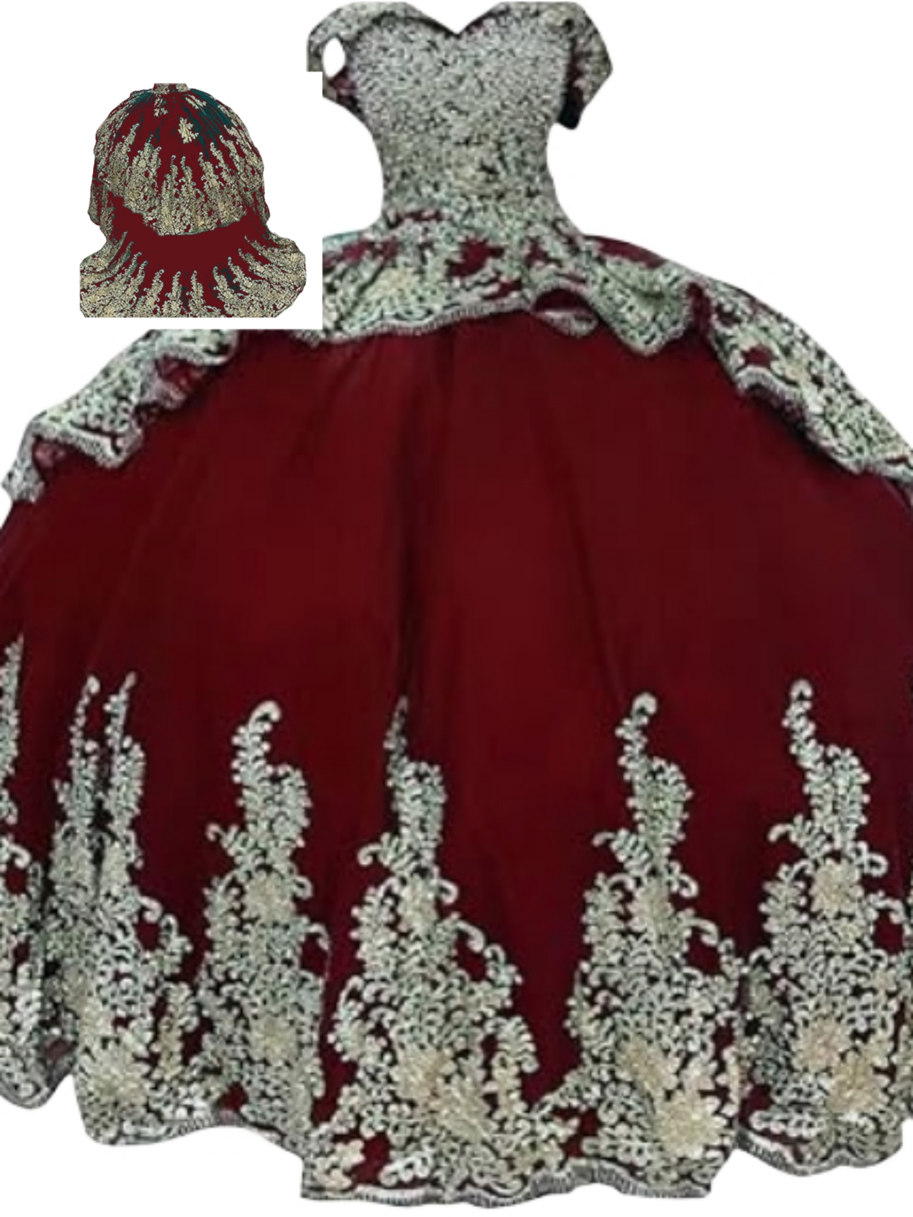 Factory Wholesale Fashionable Sequins Quinceanera Dress
