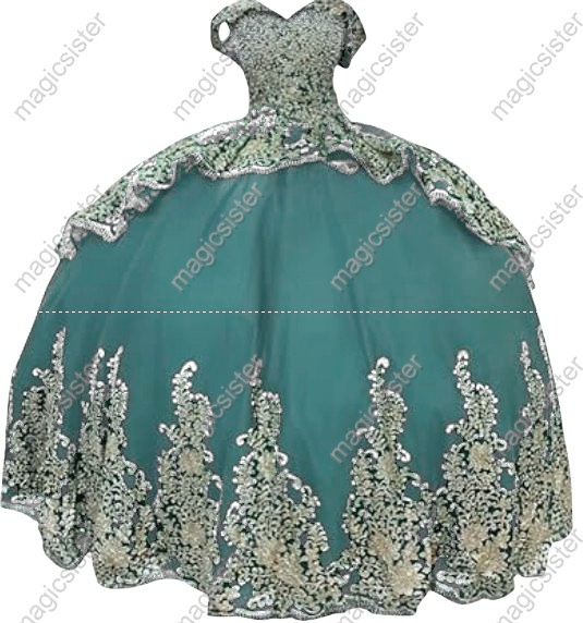 Factory Wholesale Fashionable Sequins Quinceanera Dress