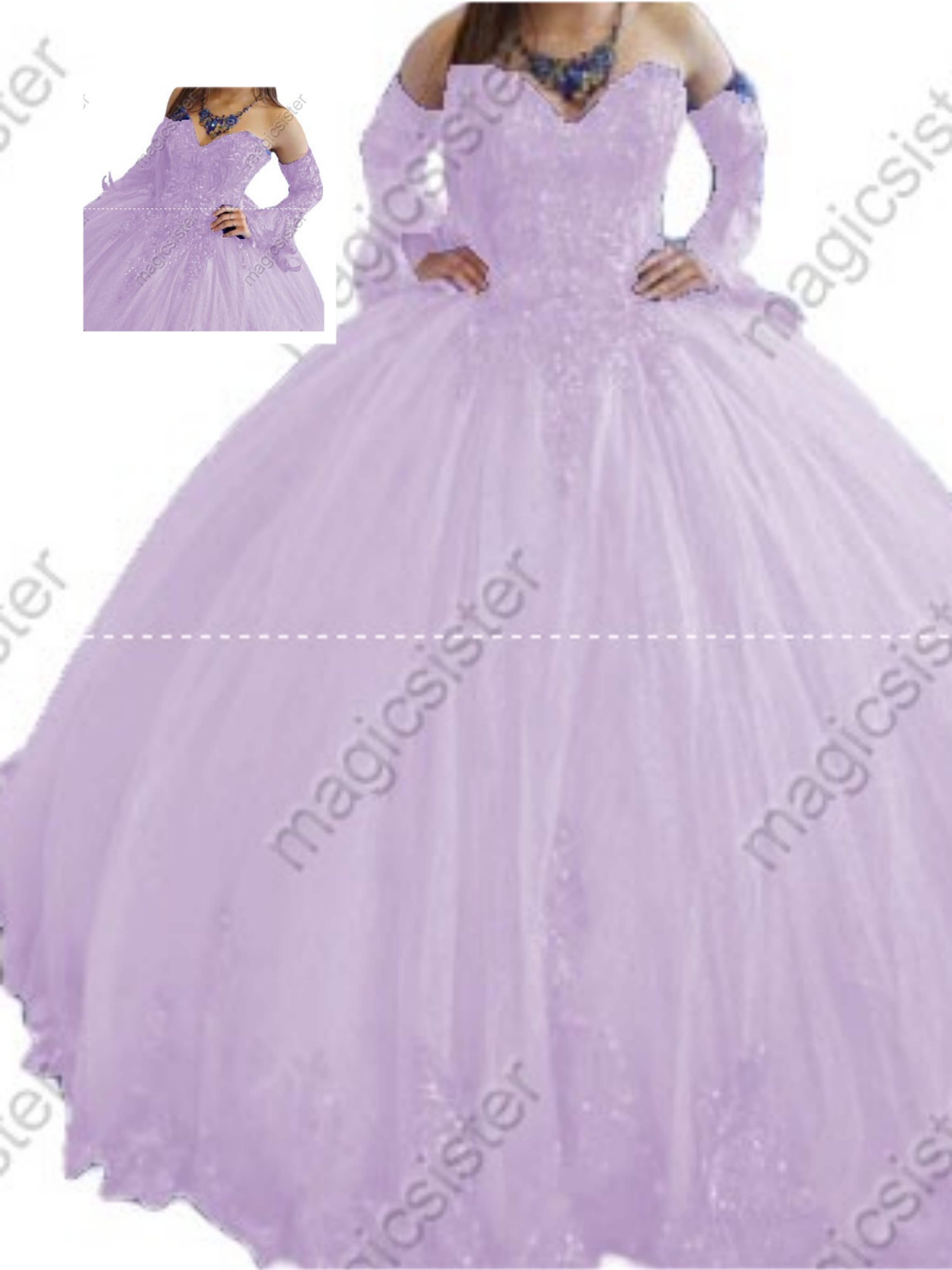 Factory Wholesale Fashionable Sequins Quinceanera Dress