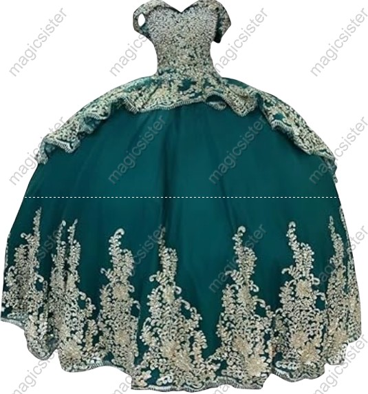 Factory Wholesale Fashionable Sequins Quinceanera Dress
