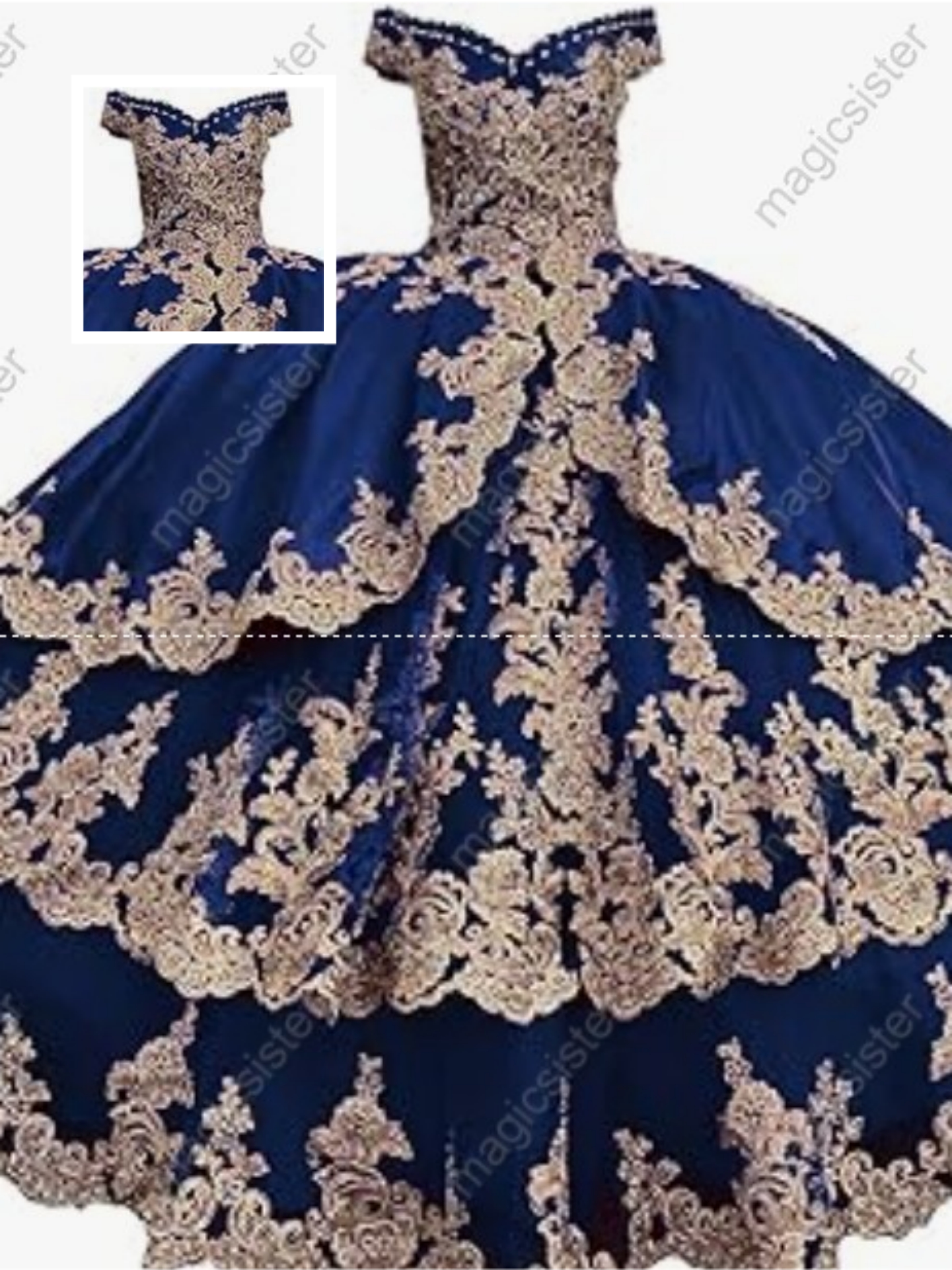 Factory Wholesale Hot Selling Instock Charro Dress