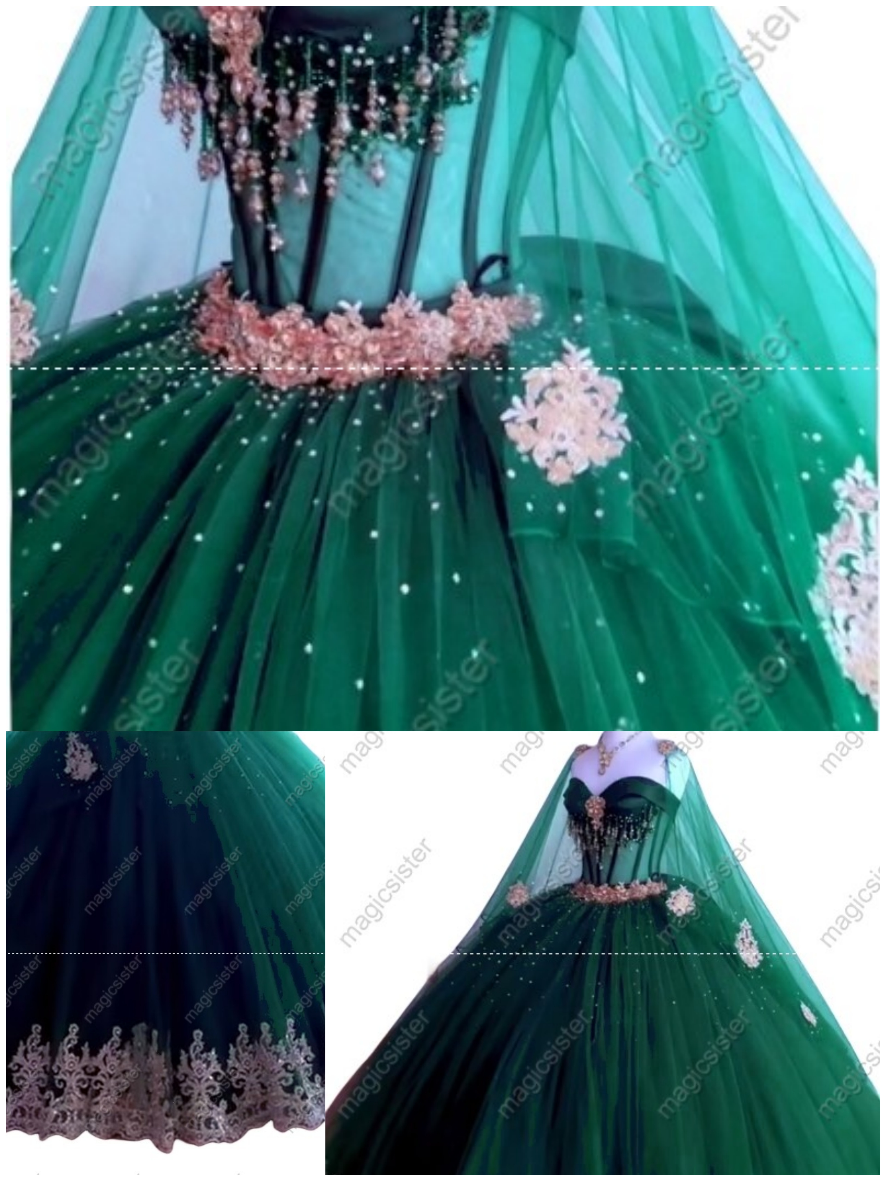 Factory Wholesale Hotselling Customed Make Quinceanera Dress