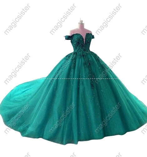 Factory Wholesale Sparkly Hotselling Customed Make Quinceanera Dress